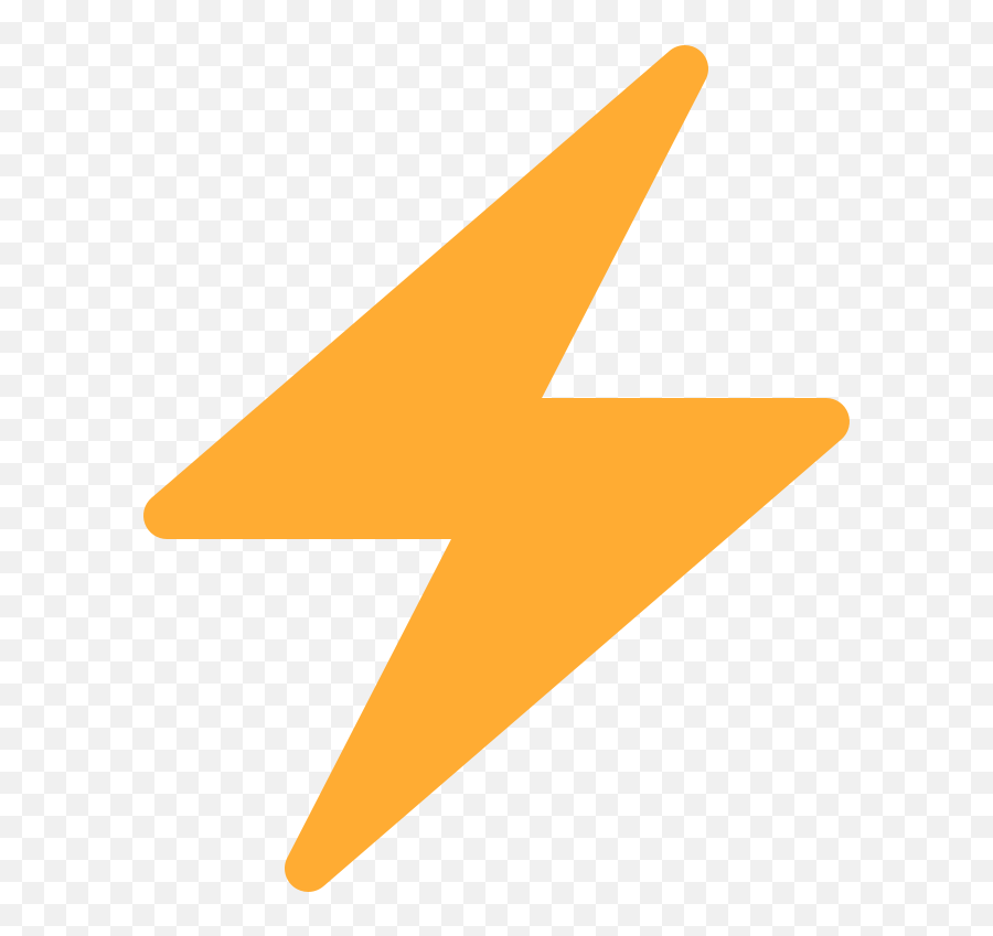 Twemoji2 26a1 - Lightning Emoji,Vertical Envelope Emoji