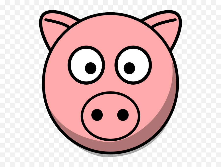 Hog Clipart Face Hog Face Transparent Free For Download - Pig Face Clipart Emoji,Guinea Pig Emoji