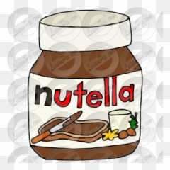 Nutella Clipart - Coffee Substitute Emoji,Nutella Emoji