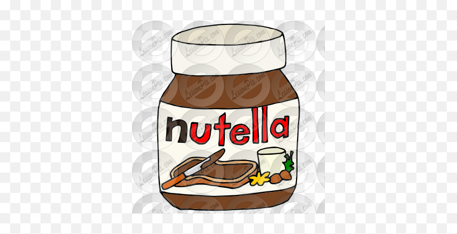 Nutella Clipart - Coffee Substitute Emoji,Nutella Emoji