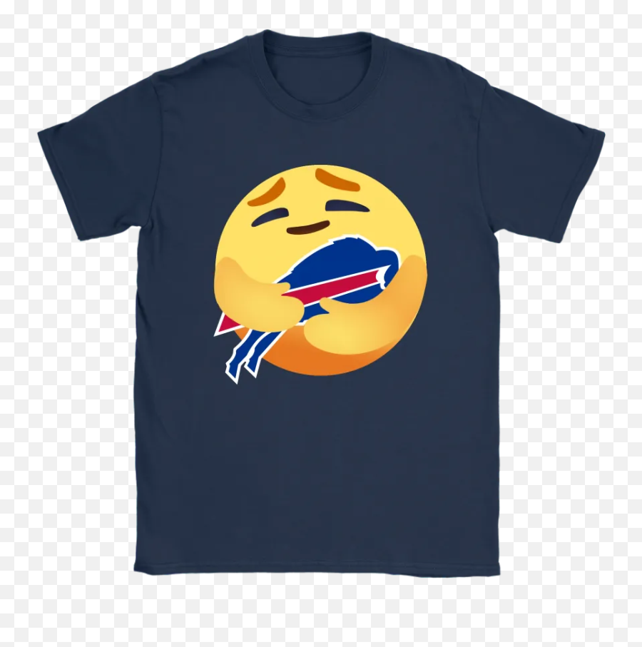 Love The Buffalo Bills Love Hug Facebook Care Emoji Nfl Shirts U2013 Nfl T - Shirts Store Fortnite Is Life Shirt,Emoji For Doctor