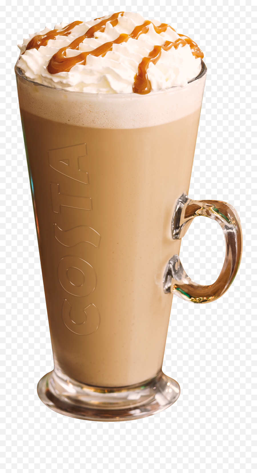 Cafe Latte Coffee Png Transparent Png - Costa Salted Caramel Latte Emoji,Beverage Emoji