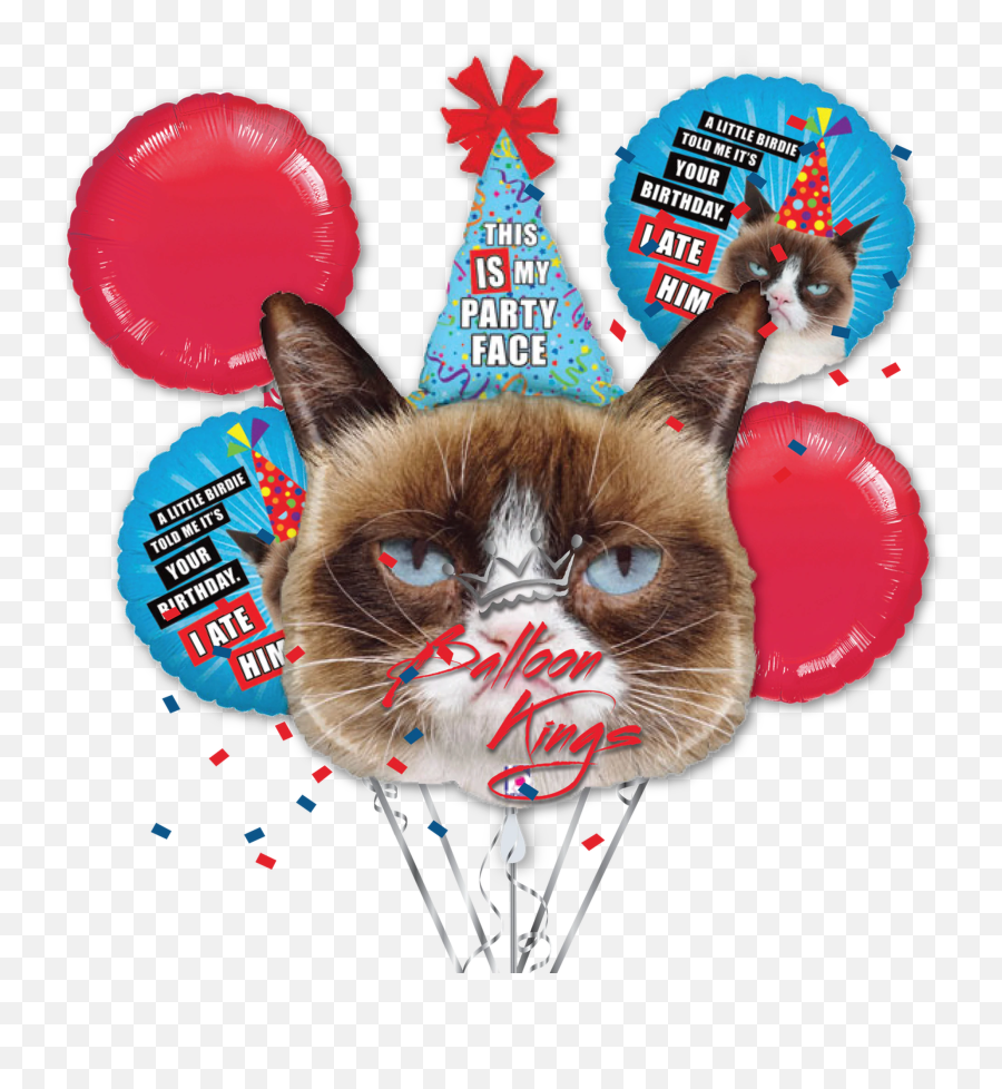 Grumpy Cat Bouquet - Grumpy Cat Cumpleaños Emoji,Grumpy Cat Emoji
