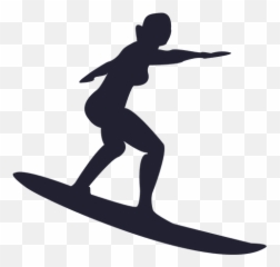 Surfing Vanimo art Clip - surfing png download Transparent Surfer Girl Png Emoji