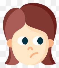 Indifferent - Free smileys icons Hair Design Emoji
