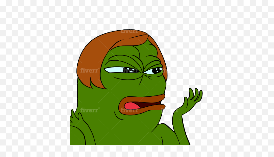 Draw Custom Meme React Emojis For Twitch - Pepe The Frog,Emoji Face Meme