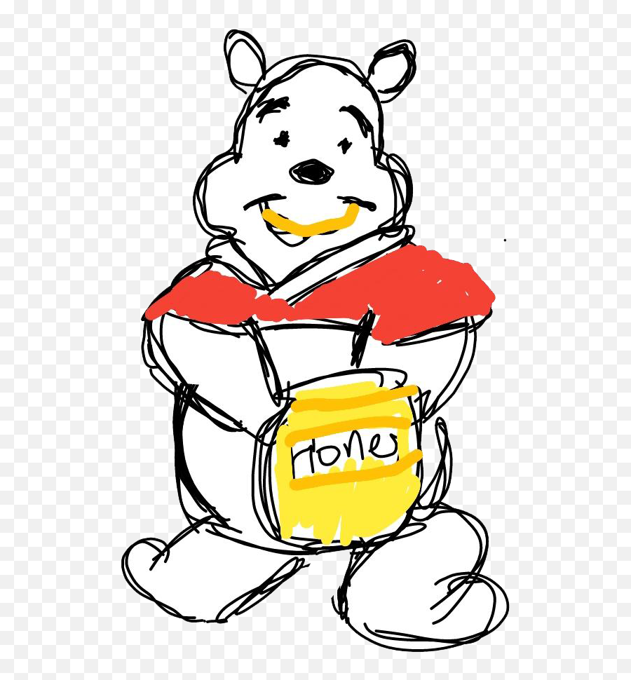 Winnie The Pooh Emoji - Happy,Pooh Emoji