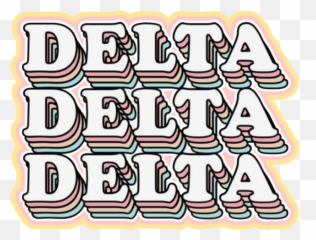 Delta Sticker - Dot Emoji,Delta Emoji