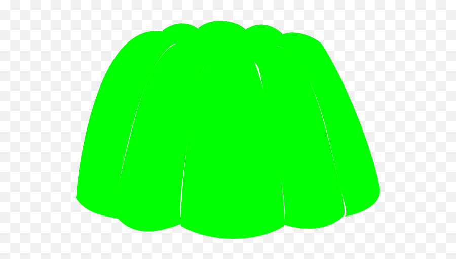 Green Jelly Clipart - Green Jello No Background Emoji,Jello Emoji