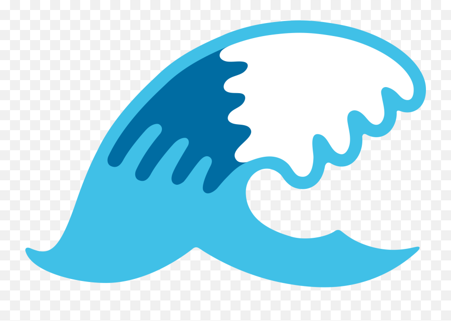 Wave Clipart Emoji - Wave Emoji Png,Hand Wave Emoji