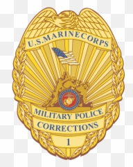 Marine Rank Military Police Badge - Usmc Logo Emoji