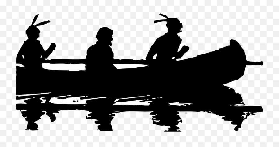 Free Native Indian Vectors - Native American Canoe Silhouette Emoji,Letter Emojis