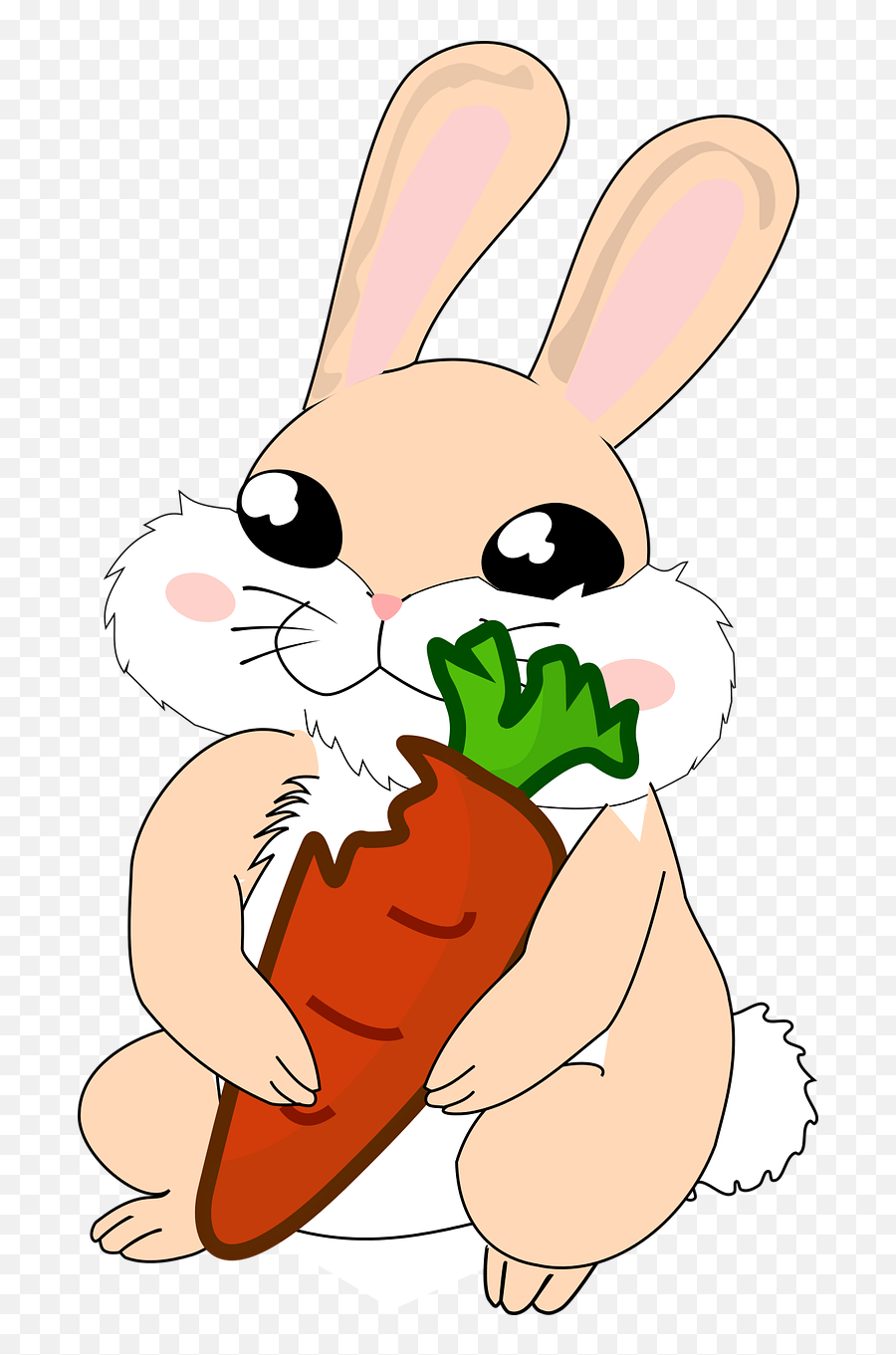 Bunny Carrot Cartoon Cute Cute Planner Emoji,Cute Emoji Cakes