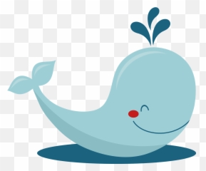 Cartoon Whale Clip Art Free Vector In - Clipart Transparent Background Emoji