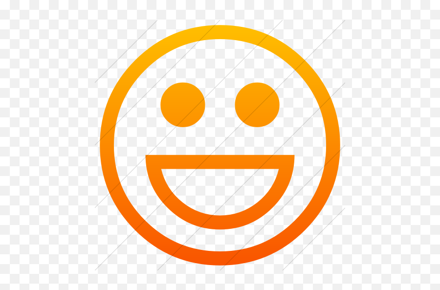 Classic Emoticons Smiling Face - Circle Emoji,Simple Emoticon