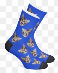 Custom Cat Socks - Socks With Custom Emoji,Cat Boot Emoji
