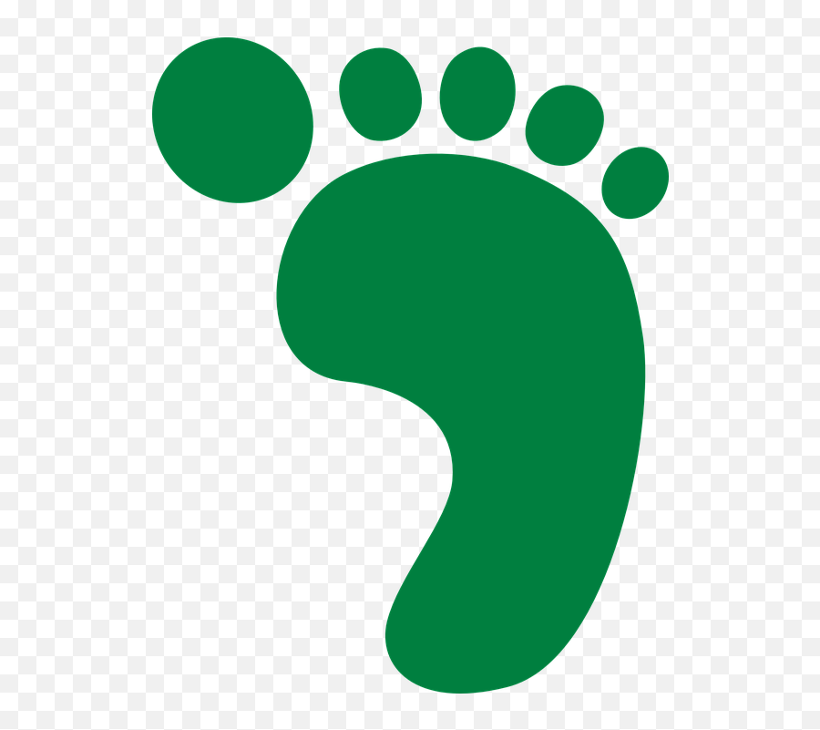 Free Footprints Feet Vectors - Footprints Clipart Green Emoji,Paw Print Emoticon