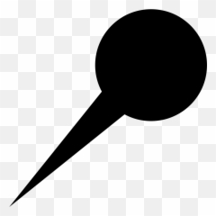 Emojione Bw 1f4cd - Clip Art