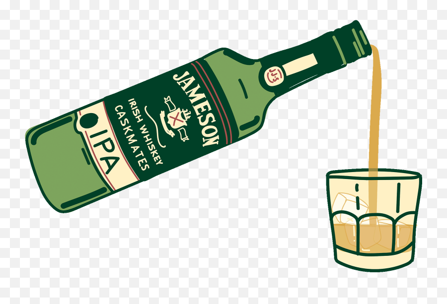 Irish Whiskey Clipart - Jameson Whiskey Clipart Emoji,Whiskey Emoji