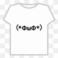 Evil Cat Face - Roblox Logo T Shirt Emoji