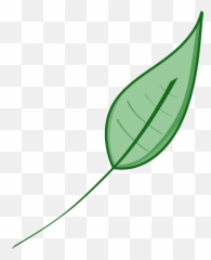 Leaf Green Leaves Clip Art Dromgdi Top - Emoji