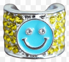 Smiley Face Stethoscope Charm - Smiley Emoji,Metal Emoticon