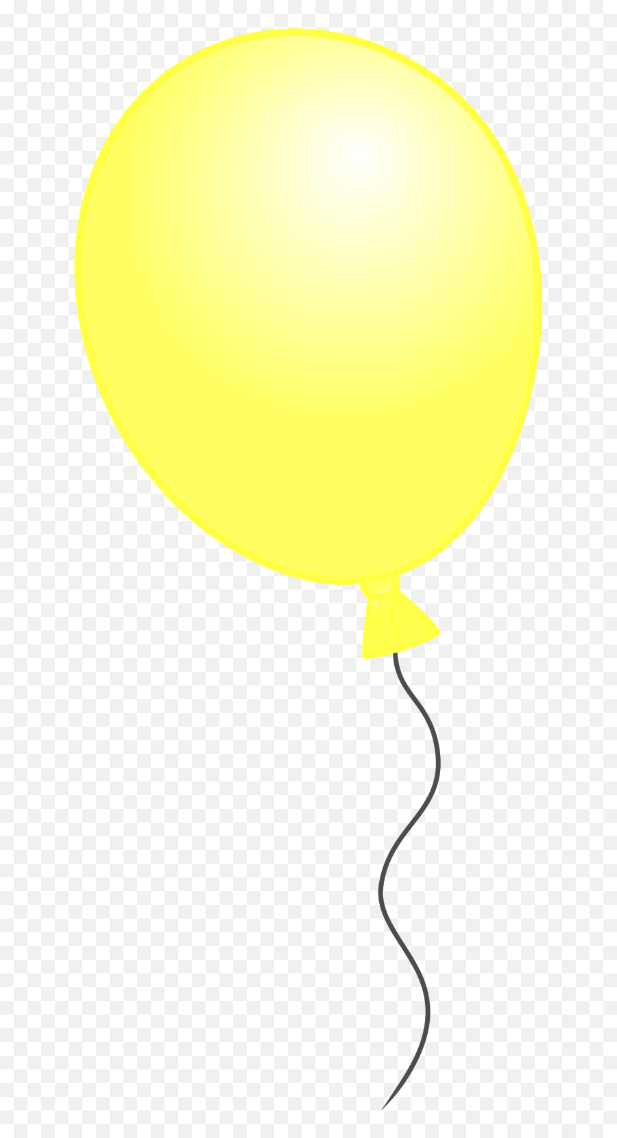 Download Balloon Clipart Black Background - Yellow Birthday Newport Park Emoji,Birthday Balloon Emoji