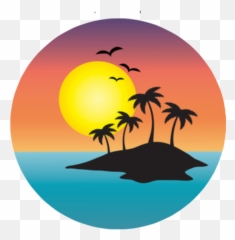 Sticker - Sunset Clipart Emoji