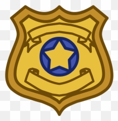 Emoticons - Printable Zootopia Police Badge Emoji,Party Emoticon