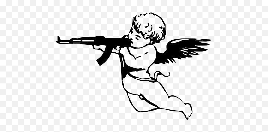 19 Beautiful Angel With Gun Tattoo Designs  August 2023
