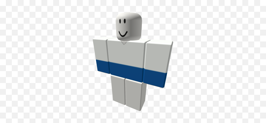 White Band Blue Top Hat With Whi - Free Roblox Faded Shirt Emoji,Top Hat Emoticon