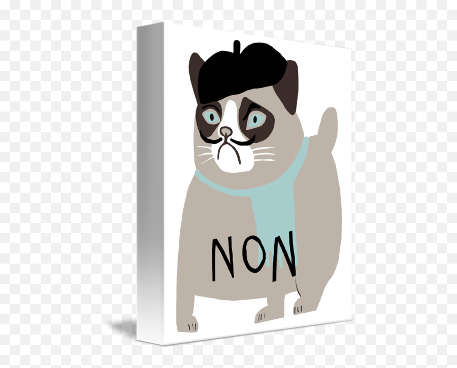 Grumpy Cat Non - Cartoon Emoji,Grumpy Cat Emoji