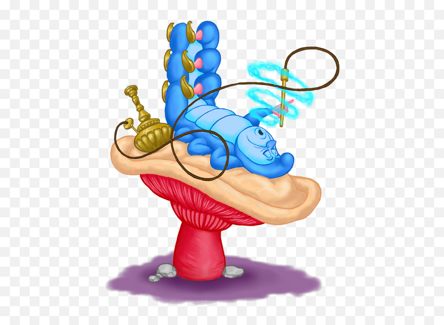 4928a86e4c4937fd969ee82790fbff6e - Upsidedowncaterpillar Alice In Wonderland Caterpillar Clipart Emoji,Caterpillar Emoji