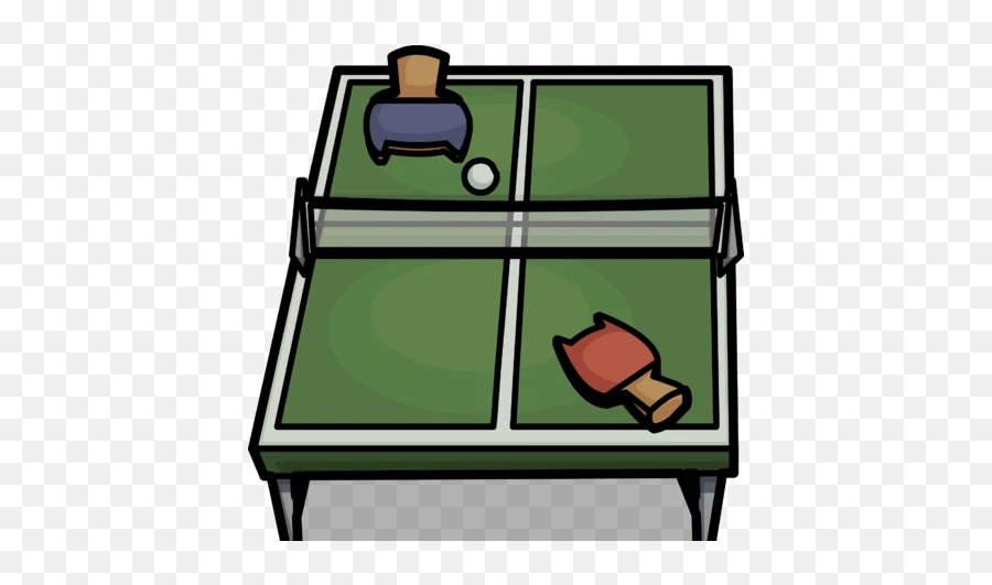 Monster Ping Pong Table - Ping Pong Table Cartoon Emoji,Ping Pong Emoji
