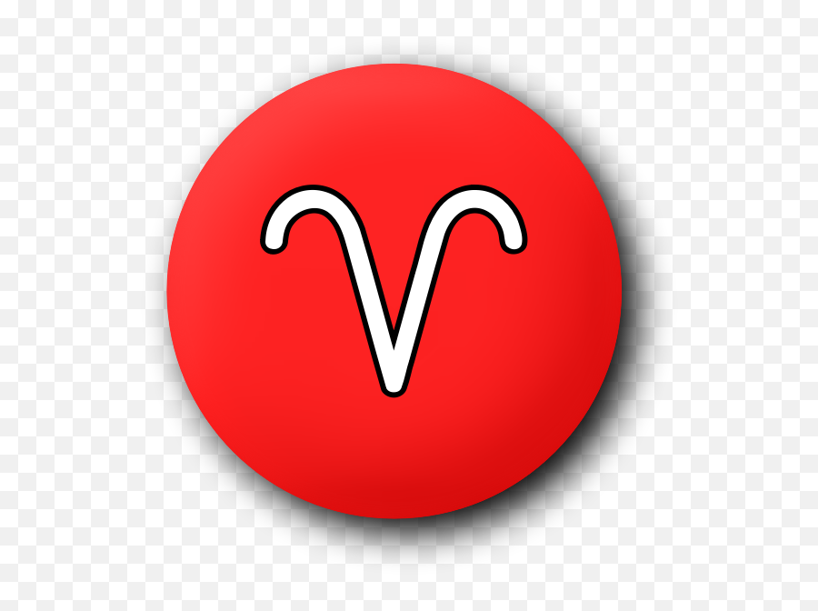 Red Aries Sign - Red Aries Sign Emoji,Gemini Symbol Emoji