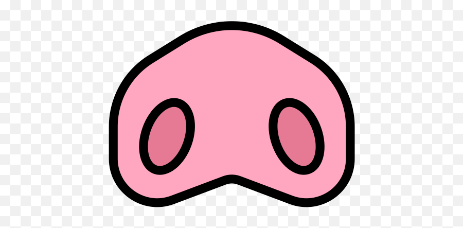 Pig Nose - Circle Emoji,Pig Nose Emoji