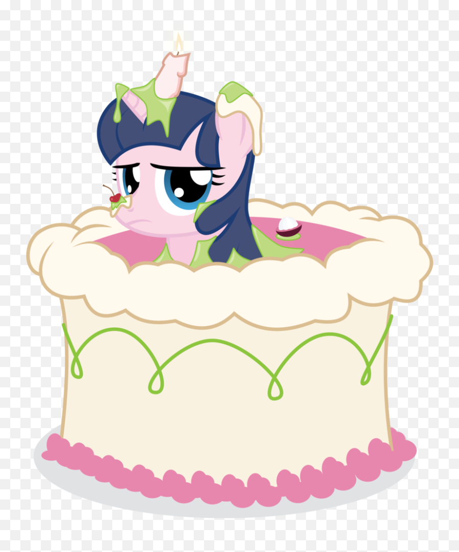 Royal Vector Cake Picture - Only Cake No Background Emoji,Unicorn Emoji Cake