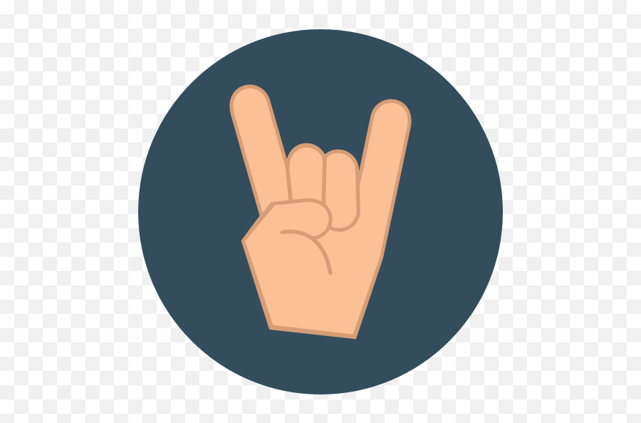 Gesture Icon Images - Heavy Metal Emoji,Metal Fingers Emoji