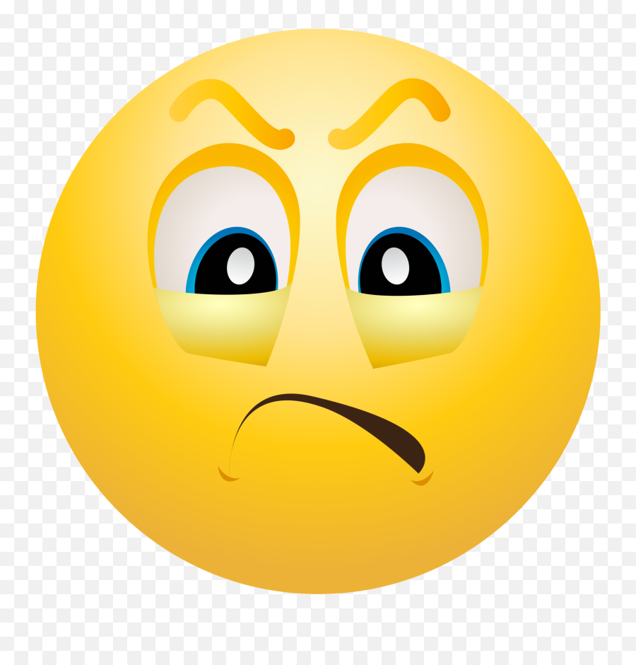 Annoyed Face Angry Emoticon Emoji Png - Emoji Angry,Mad Emoji
