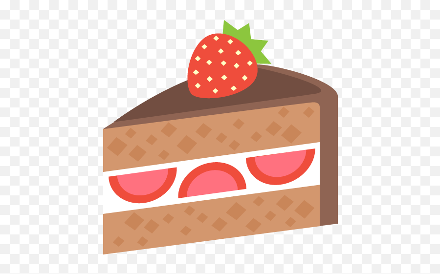 Cake Strawberrycake Shortcake Food - Emoji,Emoji Foods