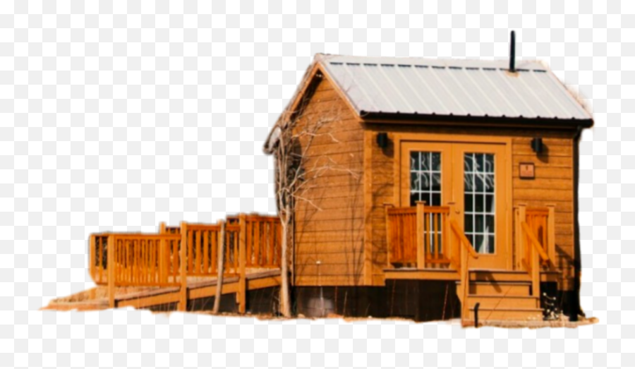 Cabin - Log Cabin Emoji,Cabin Emoji