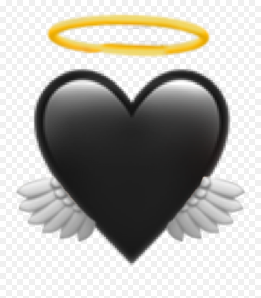 Heart Emoji,Black Angel Emoji