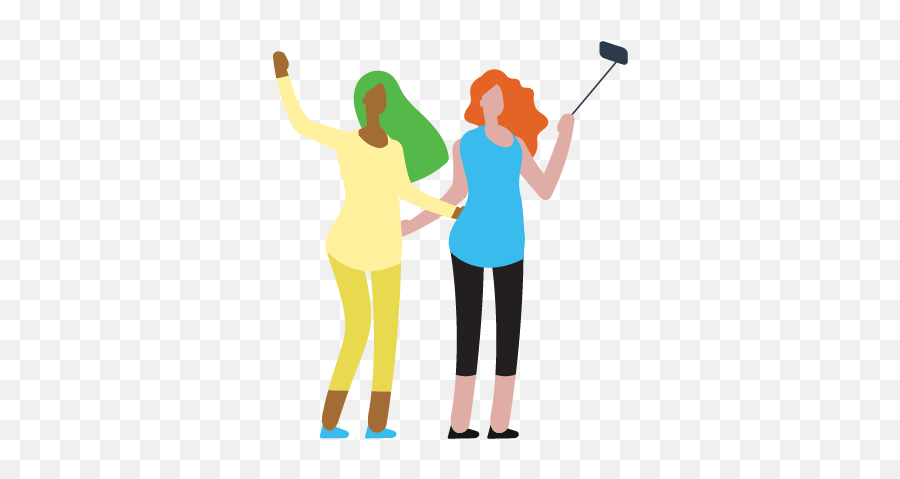 30 Most Popular Selfie Spots In America - Illustration Emoji,Emoji Selfie Stick