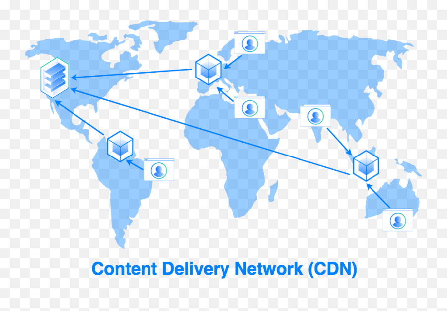 Why Use A Cdn Here Are 10 Data - World Map Simple Png Emoji,Emoji Scale 1-5