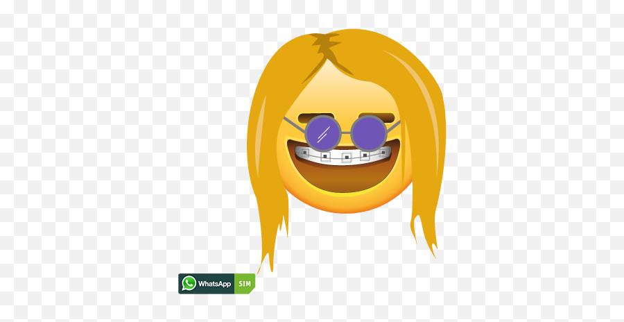 Hippie - Whatsapp Emoji,Hippie Emoticon