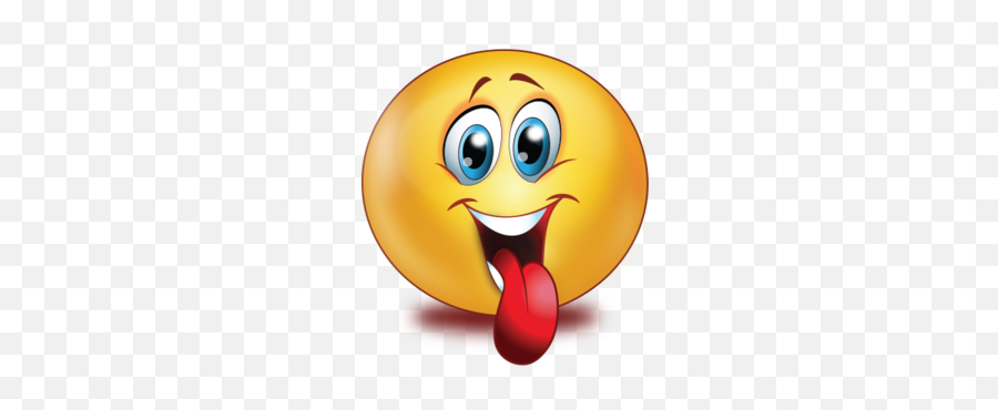 Delicious Big Tongue Emoji - Big Tongue Emoji,Emoji Facebook