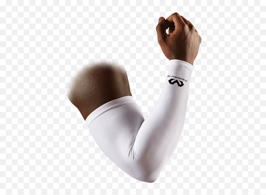 50 Uv Skin Protection Running Football Mcdavid Compression - Mcdavid White Arm Sleeve Emoji,Flexed Arm Emoji