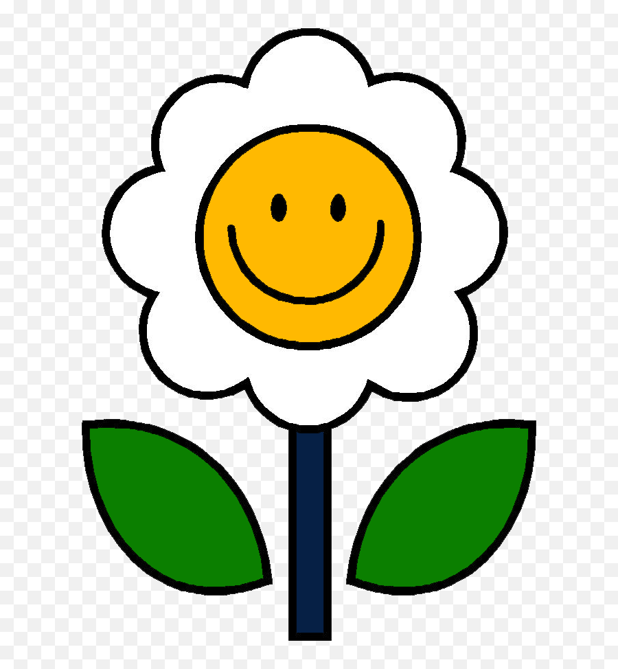Margarida Urna - Colour In Pictures For 4 Year Olds Emoji,Flower Emoticon