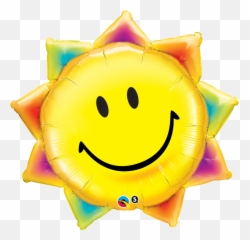 Supershapes - Sun Balloon Emoji,Beaming Emoji