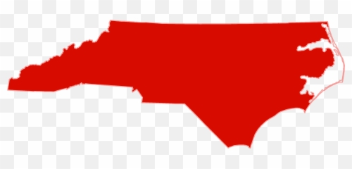 Transparent North Carolina Silhouette - North Carolina State Map Vector Emoji,North Carolina Emoji